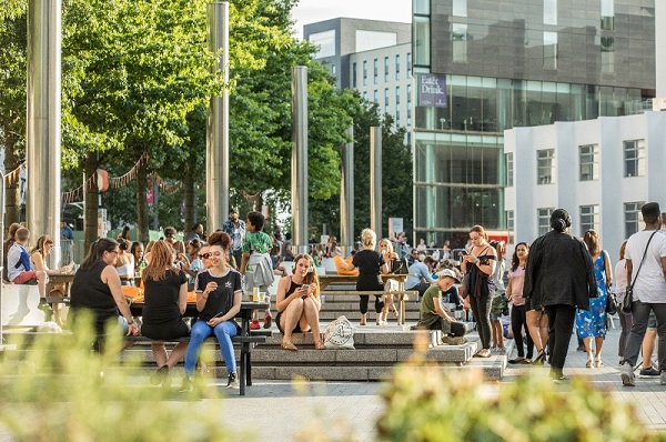 Summer in Wembley Park